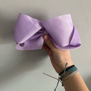 Purple Jojo bow